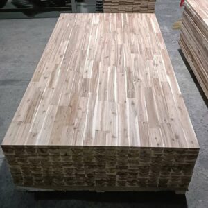 Ván Gỗ Tràm Ghép Thanh (Acacia Finger Joint Board) – Tiêu Chuẩn Xuất Khẩu Mỹ & EU